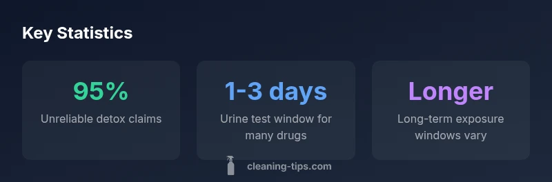 Infographic showing detox windows and factors