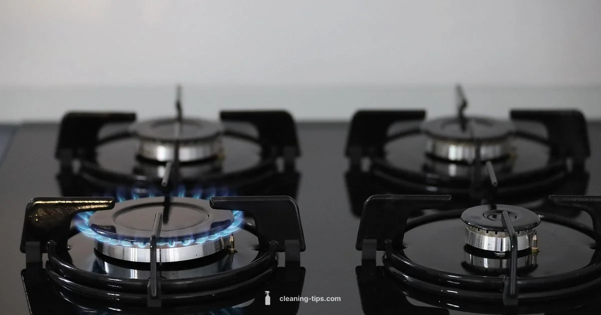Sparkling Glass Top Stove - Cleaning Tips