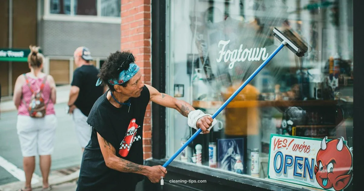 Commercial Window Clean - Cleaning Tips