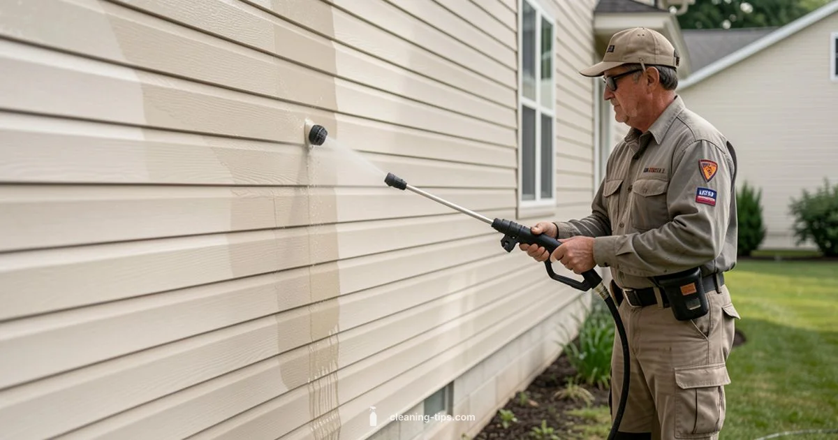 Vinyl Siding Power Wash - Cleaning Tips