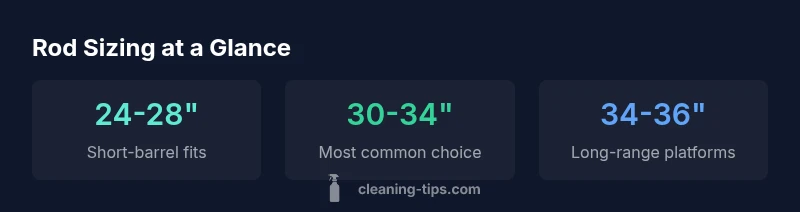 Key rod sizing guidance for 6.5 Creedmoor cleaning rods