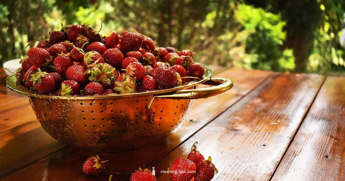 Clean Strawberries - Cleaning Tips