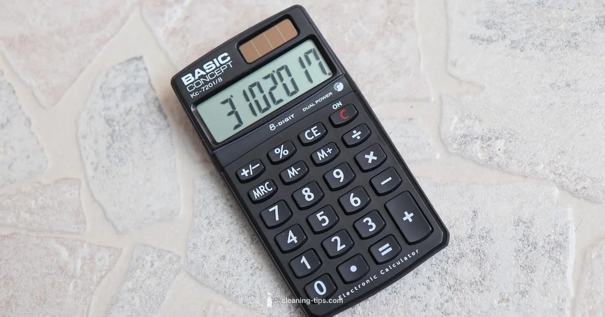 Clean Calculator Guide - Cleaning Tips