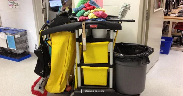 Durable Cleaning Carts - Cleaning Tips