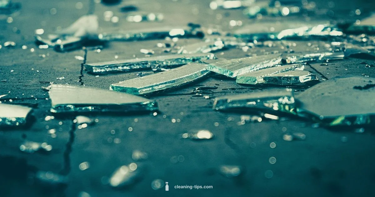 Shattered Glass Cleanup Shattered Glass Cleanup - Cleaning Tips