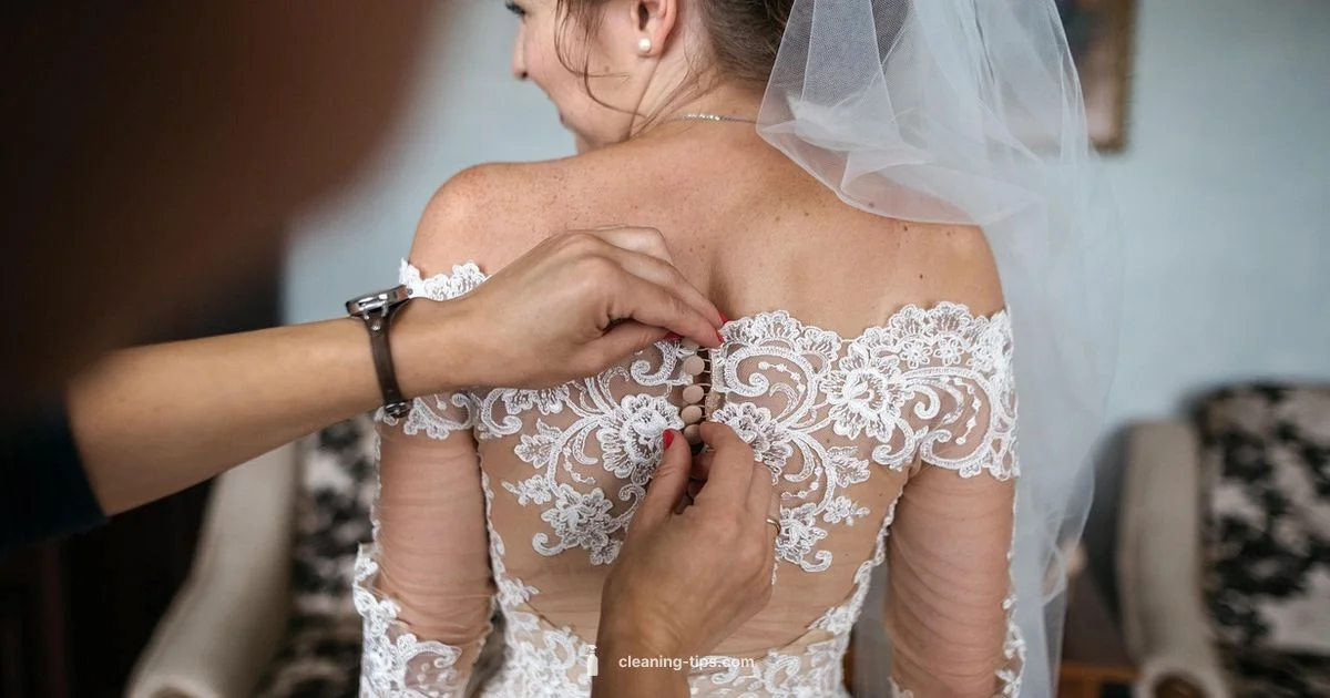 Wedding Dress Care - Cleaning Tips