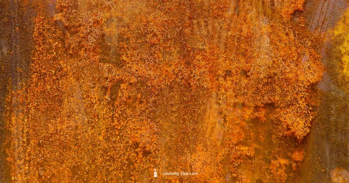 Rust Stain Cleanup - Cleaning Tips