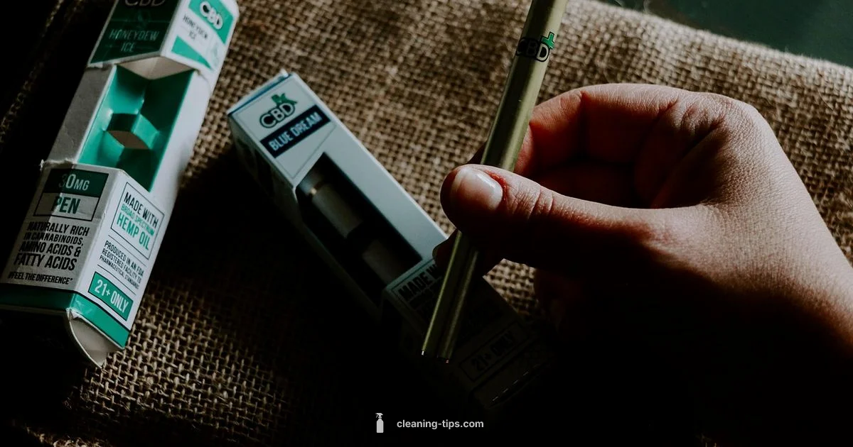 Cart THC Reality - Cleaning Tips