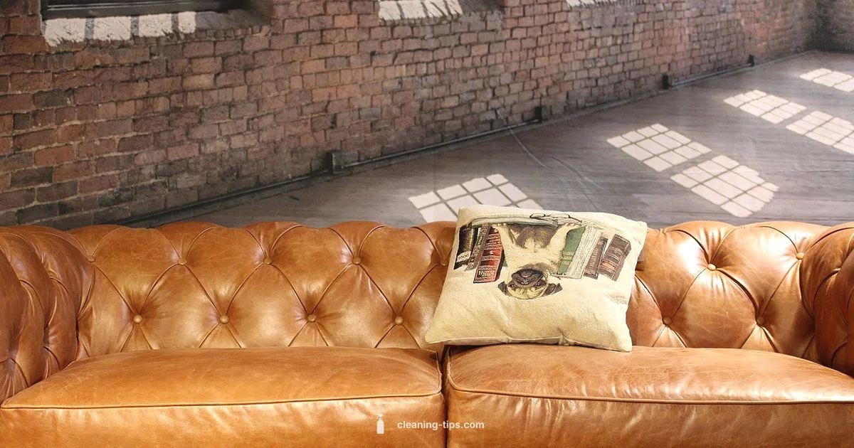 Leather Sofa Care - Cleaning Tips