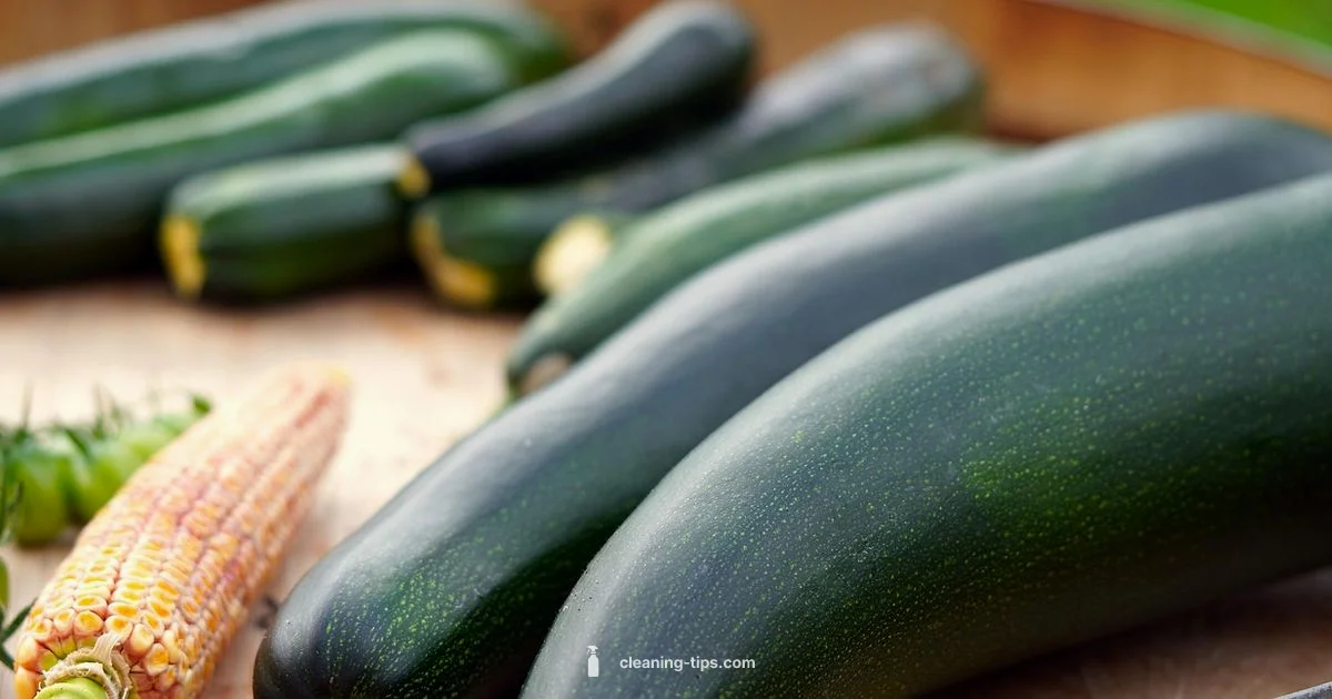 Zucchini Prep - Cleaning Tips