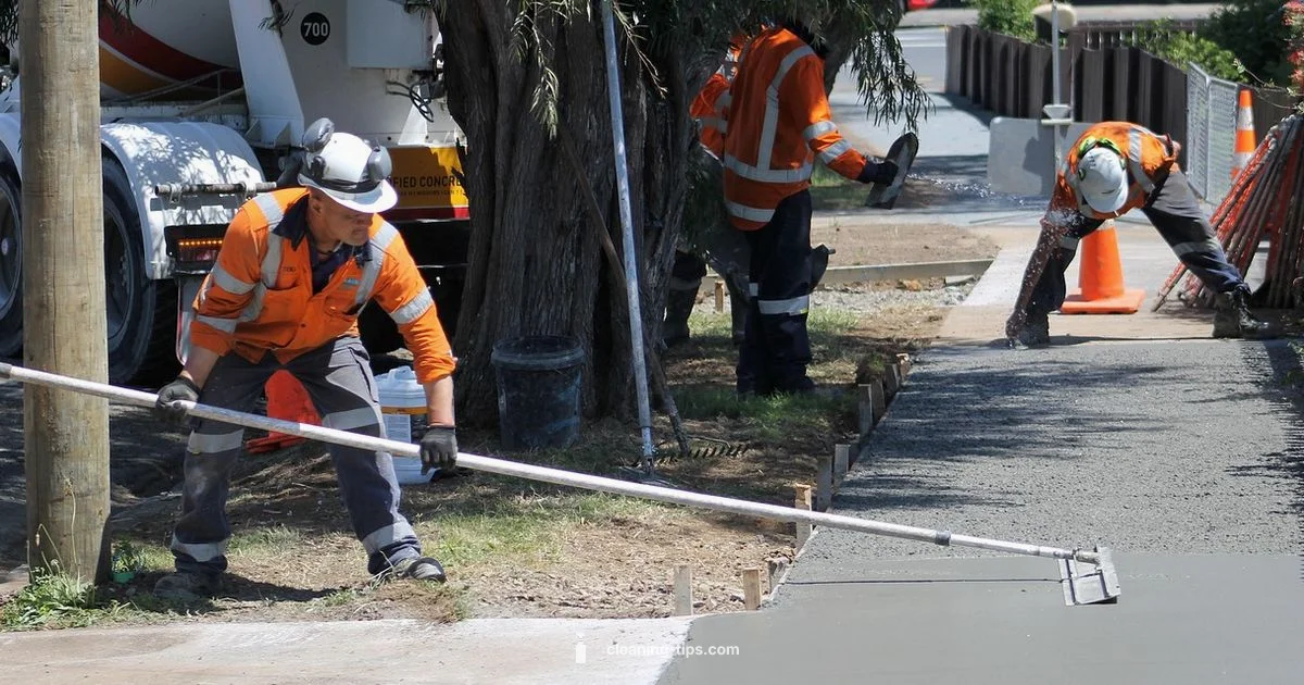 Clean Concrete Guide - Cleaning Tips